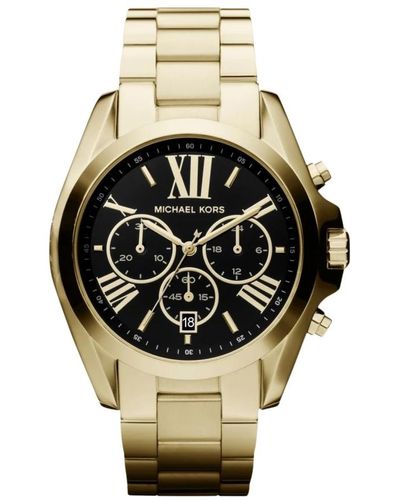 Michael Kors Chronograph armbanduhr gold schwarz - Mettallic