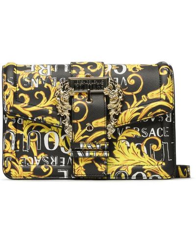 Versace Cross Body Bags - Yellow
