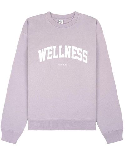 Sporty & Rich Sweatshirts - Violet