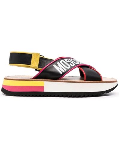 Moschino Flat Sandals - Multicolour