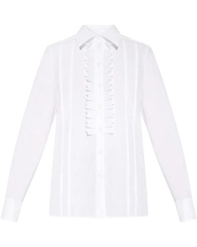 Erdem Thalia shirt - Blanc