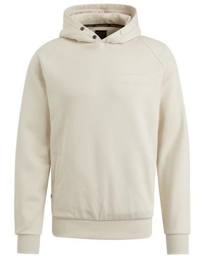 PME LEGEND Hooded soft dry terry - Weiß