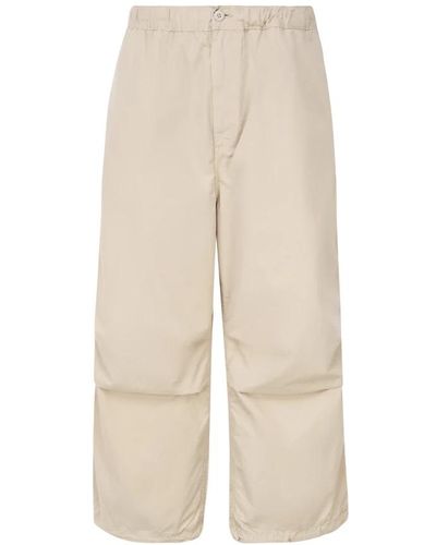 Carhartt Cropped Trousers - Natural