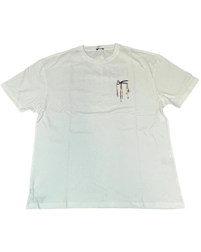 Denham T-shirt mit rückenprint - Weiß