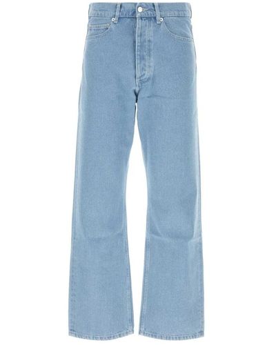Nanushka Straight Jeans - Blau