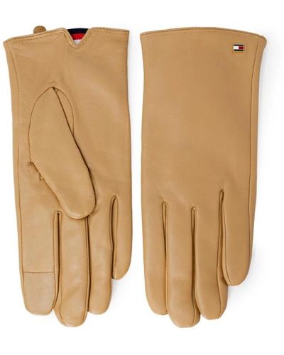 Tommy Hilfiger Gloves - Natural
