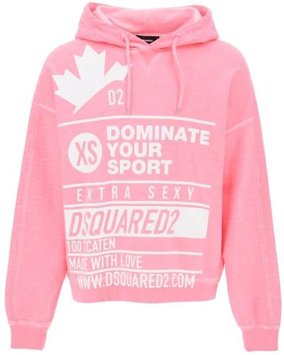 DSquared² Hoodies - Pink