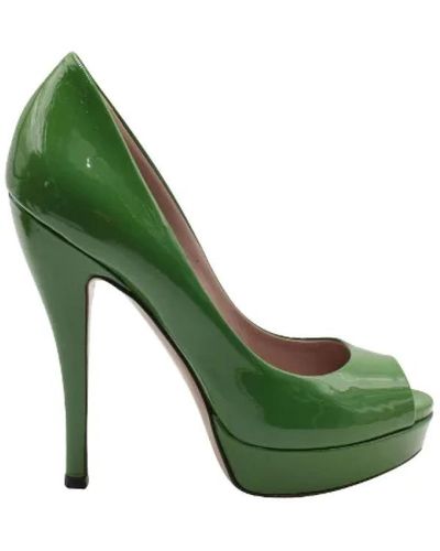Gucci Pre-owned > pre-owned shoes > pre-owned pumps - Vert