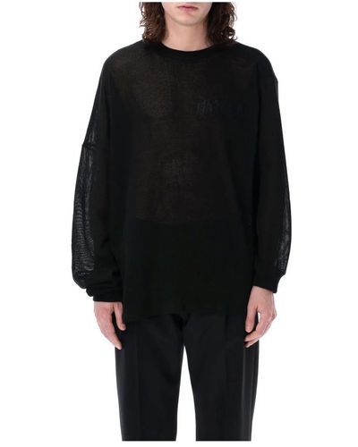 Magliano Round-Neck Knitwear - Black