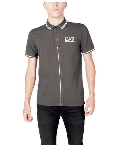 EA7 Polo Shirts - Gray