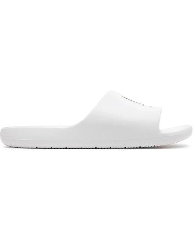 Armani Exchange Shoes > flip flops & sliders > sliders - Blanc