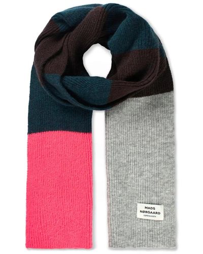 Mads Nørgaard Accessories > scarves > winter scarves - Noir