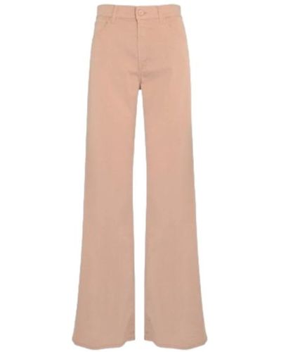 Dondup Wide Jeans - Natural
