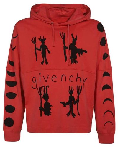 Givenchy Hoodies - Red