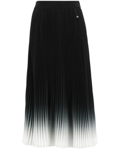 Herno Midi Skirts - Black