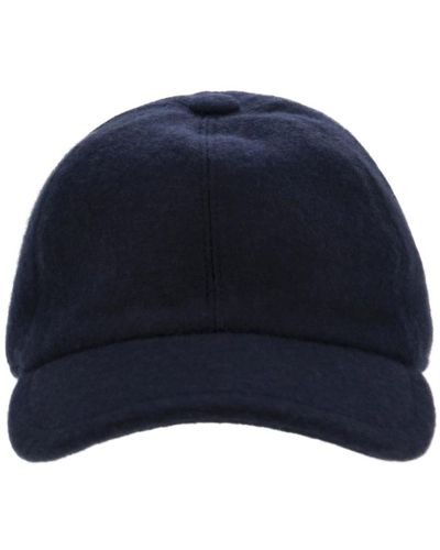 Fedeli Cappello di feltro in cashmere di lusso - Blu