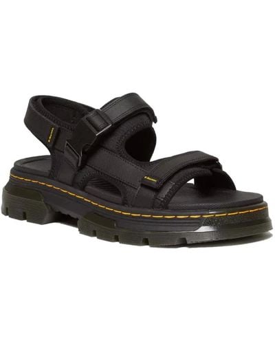 Dr. Martens Flat Sandals - Black