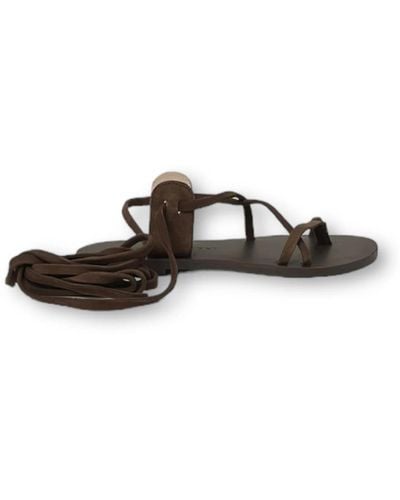 Manebí Niedrige sandalen schuhe ebí - Braun