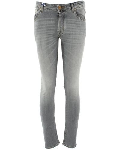 Jacob Cohen Jeans skinny - Gris