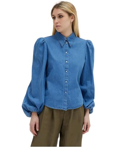 FEDERICA TOSI Shirts - Azul