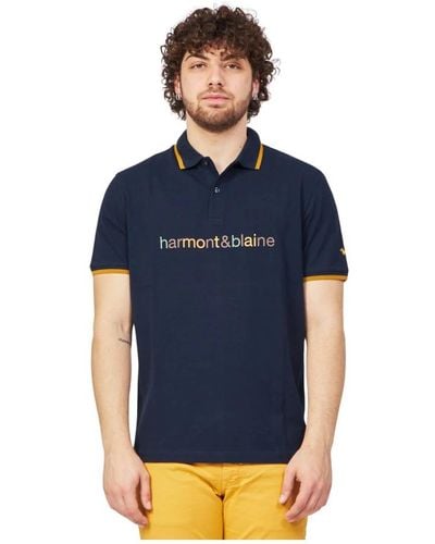 Harmont & Blaine Poloshirt - Blau