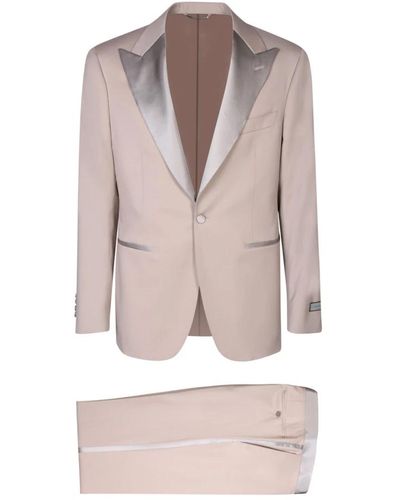 Canali Suits > suit sets > single breasted suits - Rose
