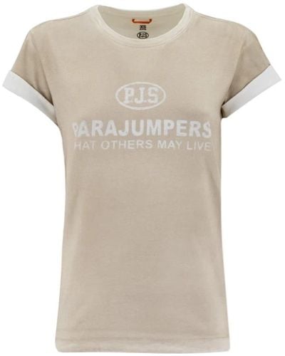 Parajumpers T-Shirts - Natural