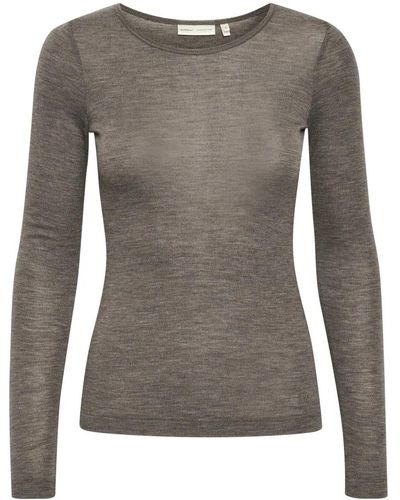 Inwear Long Sleeve Tops - Grey