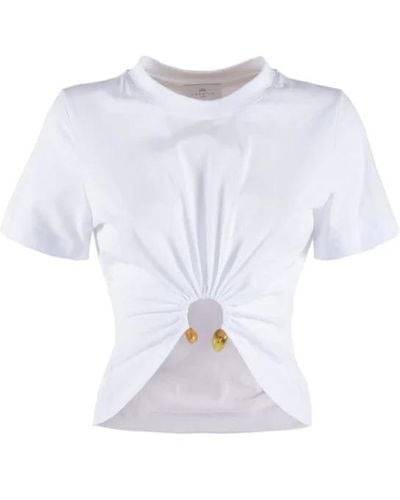 Nenette Tops > t-shirts - Blanc