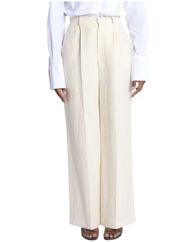 Vanessa Bruno Trousers > wide trousers - Blanc