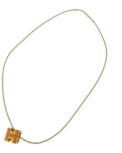 Hermès Collana in metallo dorato di seconda mano - Metallizzato
