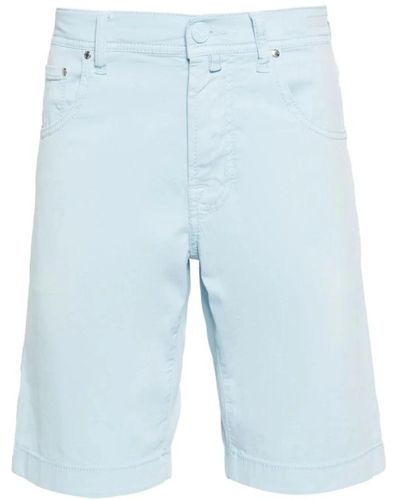 Jacob Cohen Shorts > casual shorts - Bleu