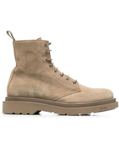 Buttero Lace-Up Boots - Brown