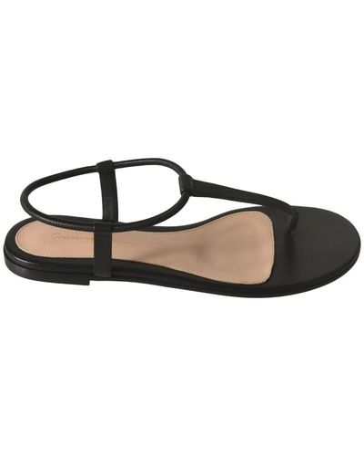 Gianvito Rossi Flat Sandals - Black