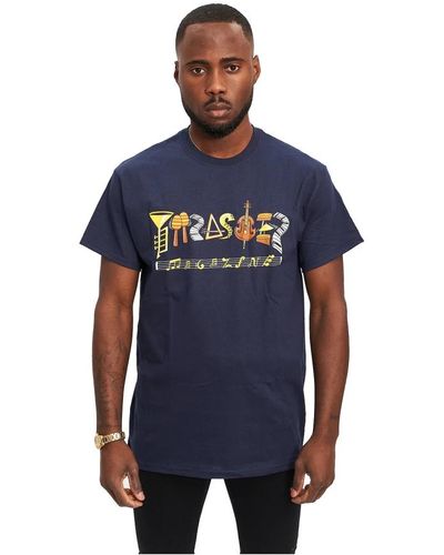 Thrasher T-shirts - Bleu