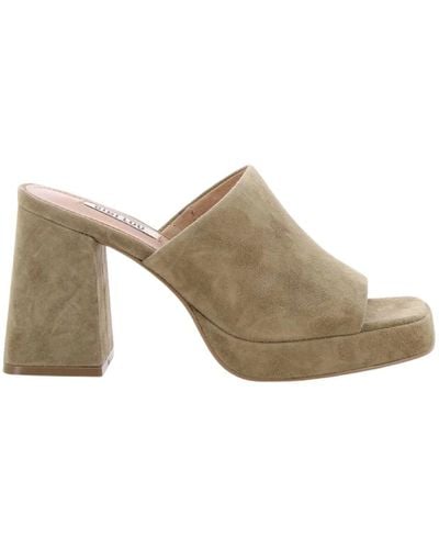 Bibi Lou Shoes > heels > heeled mules - Marron