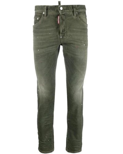 DSquared² Jeans > slim-fit jeans - Vert