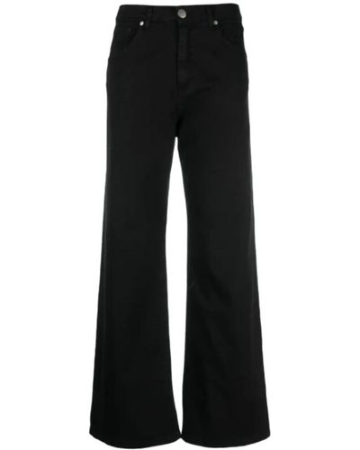 FEDERICA TOSI Jeans > wide jeans - Noir