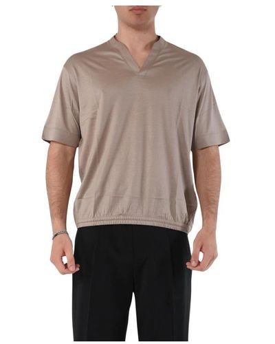 Emporio Armani Polo Shirts - Gray