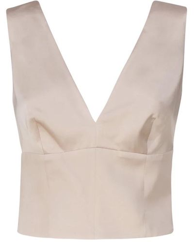 Guess Sleeveless Tops - White