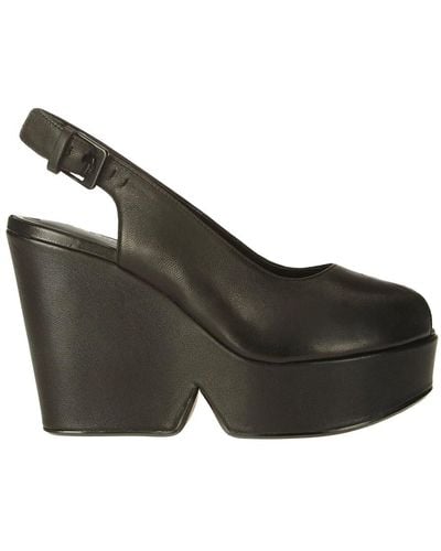 Robert Clergerie Shoes > heels > wedges - Vert