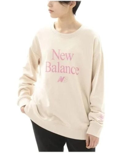 New Balance Sweatshirts - Natural