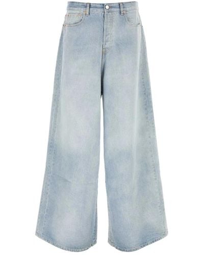 Vetements Wide jeans - Azul