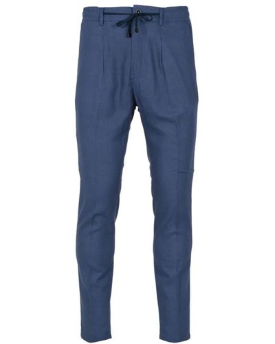 Cruna Trousers > slim-fit trousers - Bleu