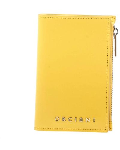Orciani Wallets & Cardholders - Yellow