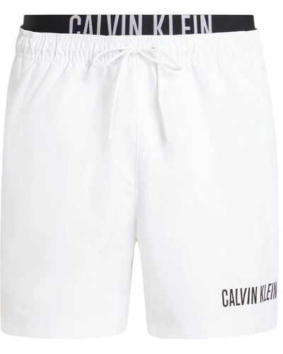 Calvin Klein Doppelte boxershorts - Weiß