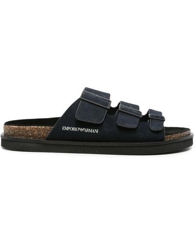 Emporio Armani Flat sandals - Schwarz