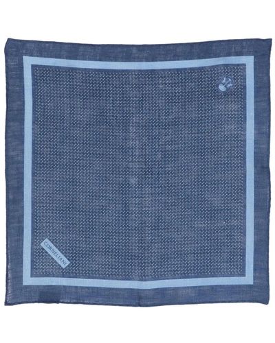 Corneliani Accessories > pocket scarves - Bleu