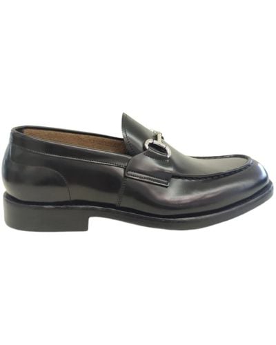 Green George Loafers - Black