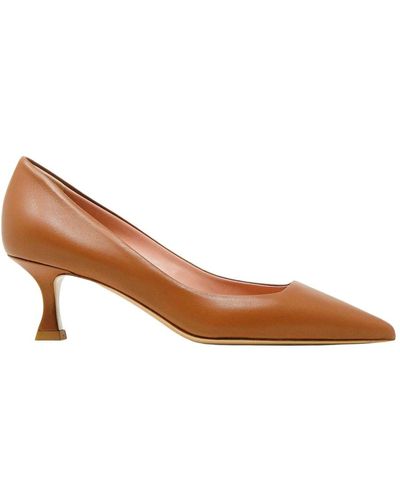 Ninalilou Court Shoes - Brown